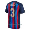 Camiseta de fútbol FC Barcelona Pique 3 Primera Equipación 2022-23 - Hombre